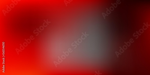 Dark Orange vector gradient blur backdrop.