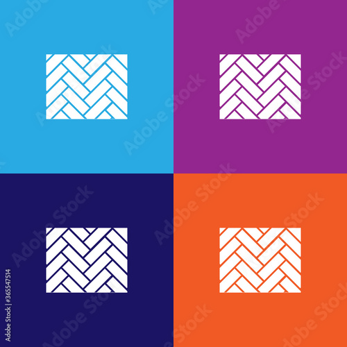parquet premium quality icon. Elements of constraction icon. Signs and symbols collection icon for websites, web design, mobile app