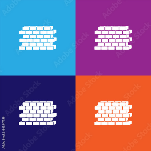 wall premium quality icon. Elements of constraction icon. Signs and symbols collection icon for websites, web design, mobile app