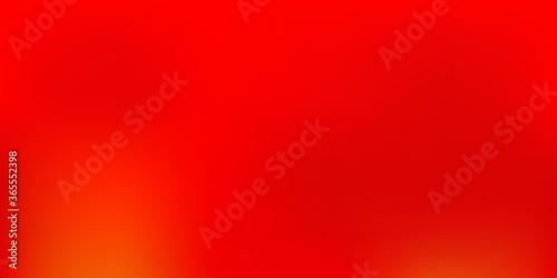 Dark Orange vector gradient blur backdrop.