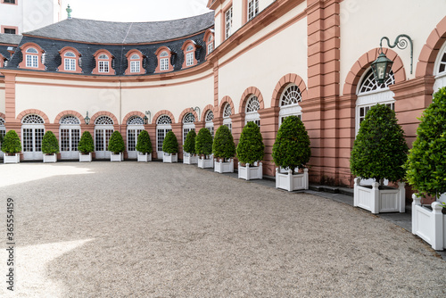 Schlosshof im Schloss Weilburg photo