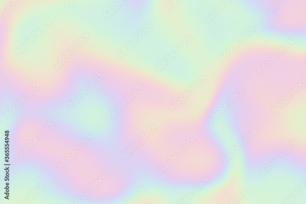 Fototapeta premium Holographic texture. Trendy gradient background 