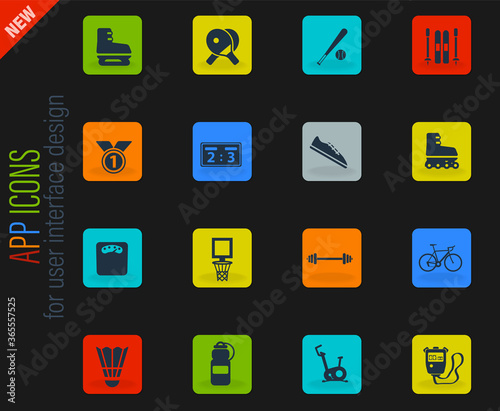 Sport simply icons