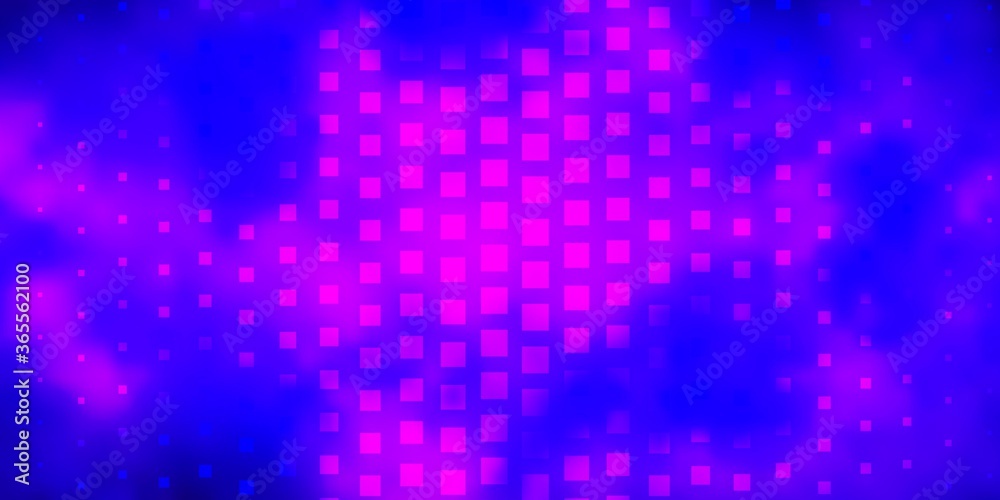 Light Purple, Pink vector backdrop with rectangles. Modern design with rectangles in abstract style. Design for your business promotion.
