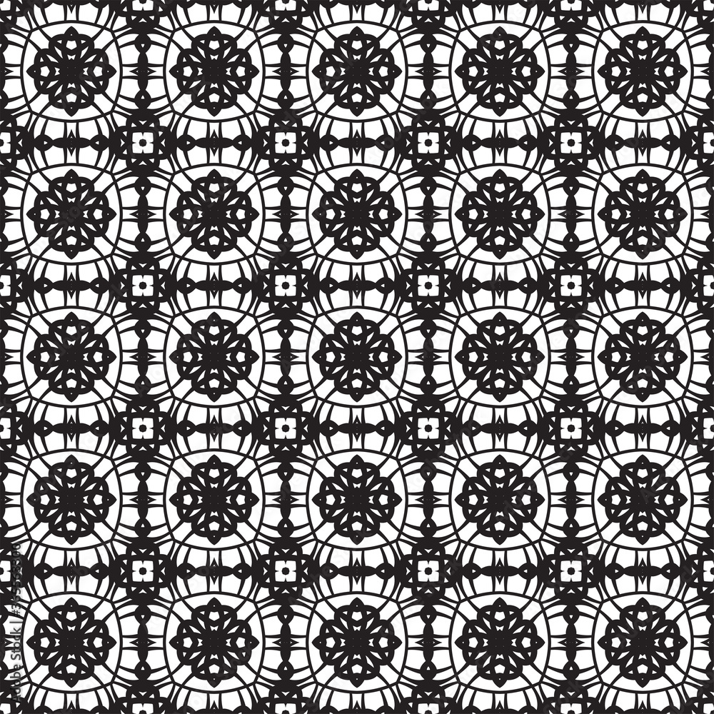 Abstract background texture in geometric ornamental style. Seamless design.