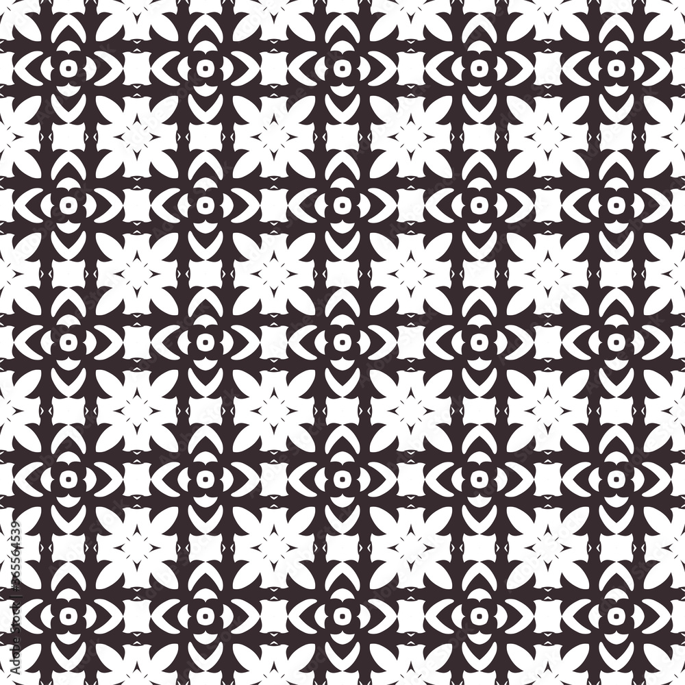 Seamless geometric ornamental vector pattern. Abstract background