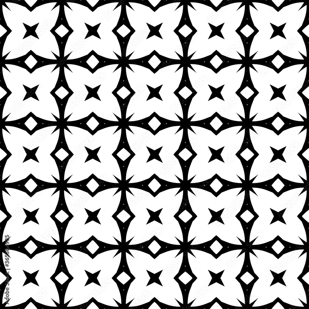 Seamless geometric ornamental vector pattern. Abstract background