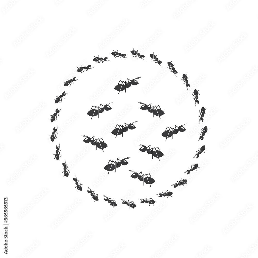 Ant vector illustration design