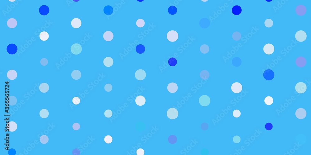 Light blue vector texture with disks.