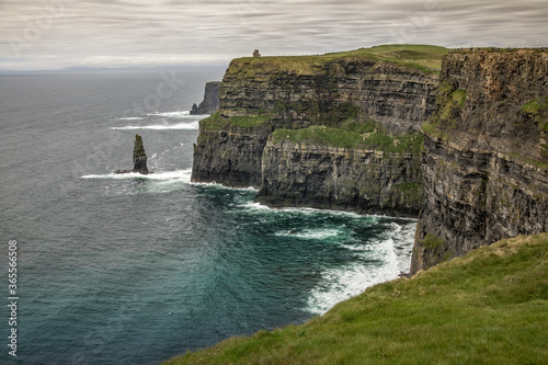 Cliffs of Moher on the Atlantic ocean