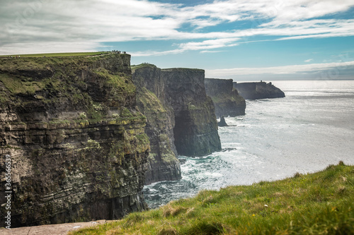 Cliffs of Moher on the Atlantic ocean