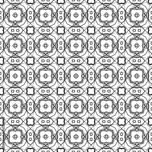 Geometric ornamental vector pattern. Seamless design.
