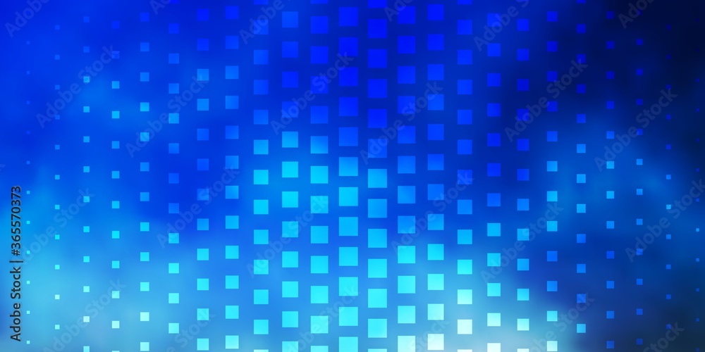 Light Blue, Yellow vector background with rectangles. Abstract gradient illustration with colorful rectangles. Best design for your ad, poster, banner.