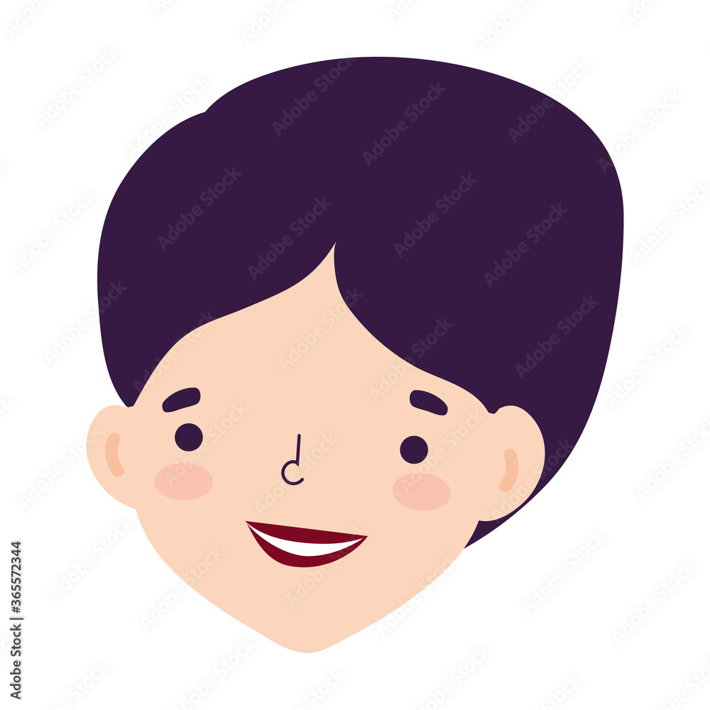 woman face character cartoon isolated design icon white background woman face character cartoon isolated design icon white background
