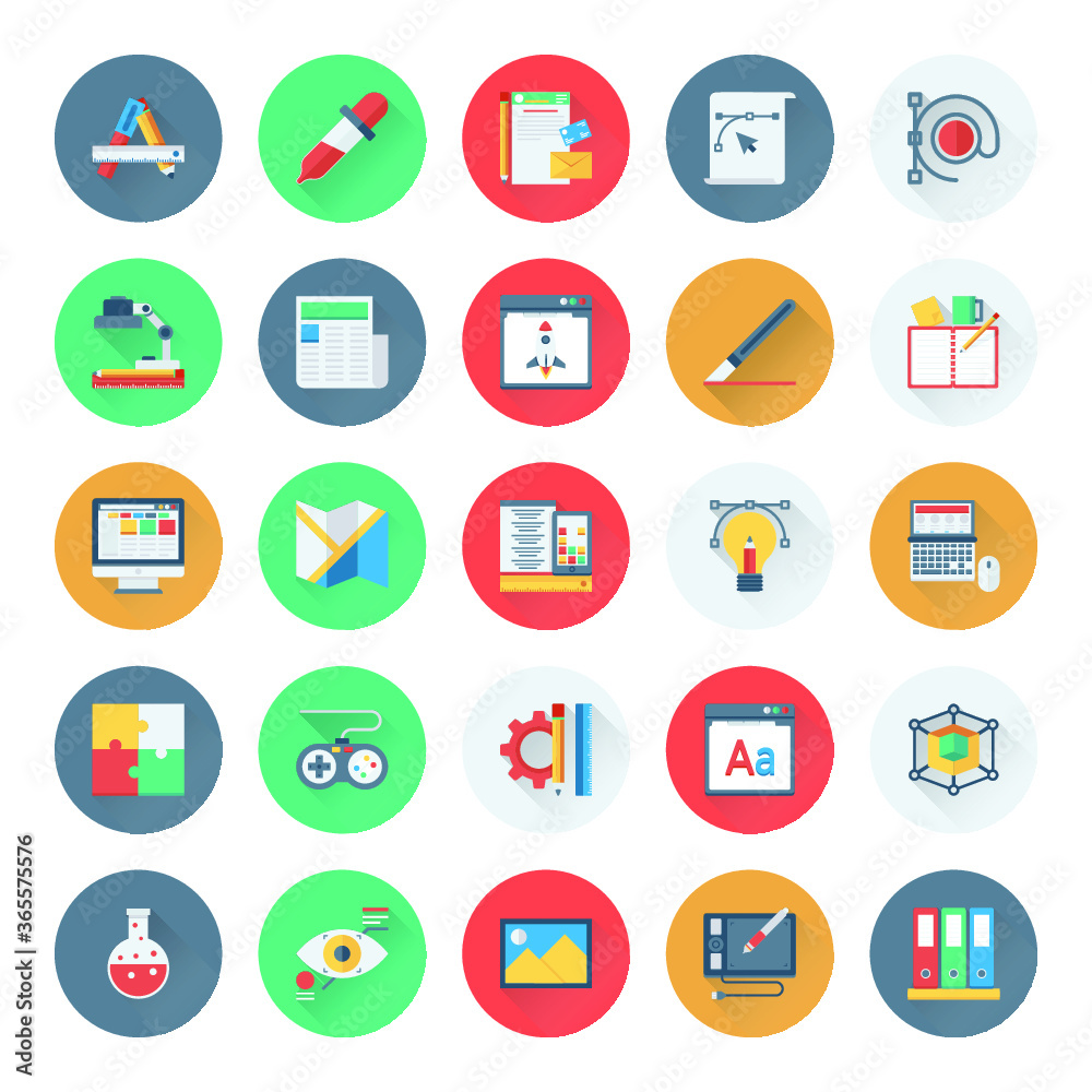 Web Design and Development Vector Icons 7