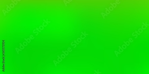 Dark Green, Yellow vector abstract blur backdrop.