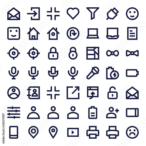 Line Essential Icons 42