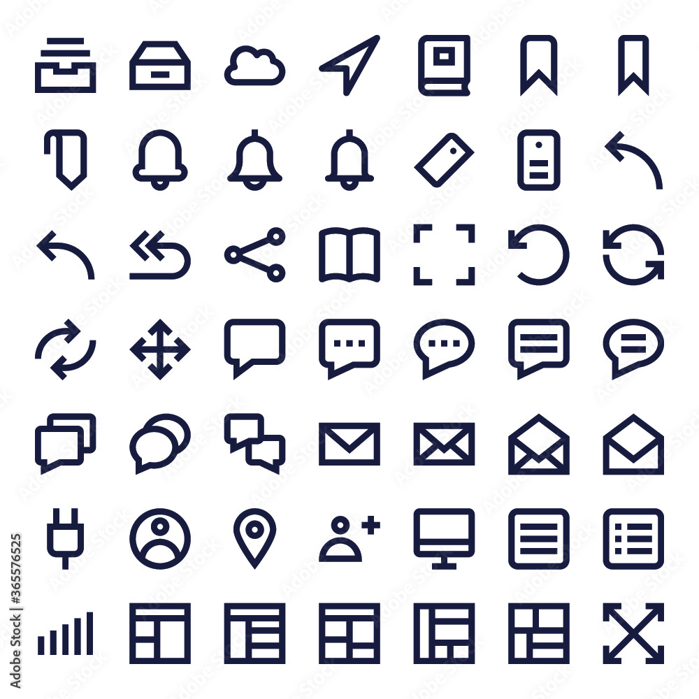 Line Essential Icons 87