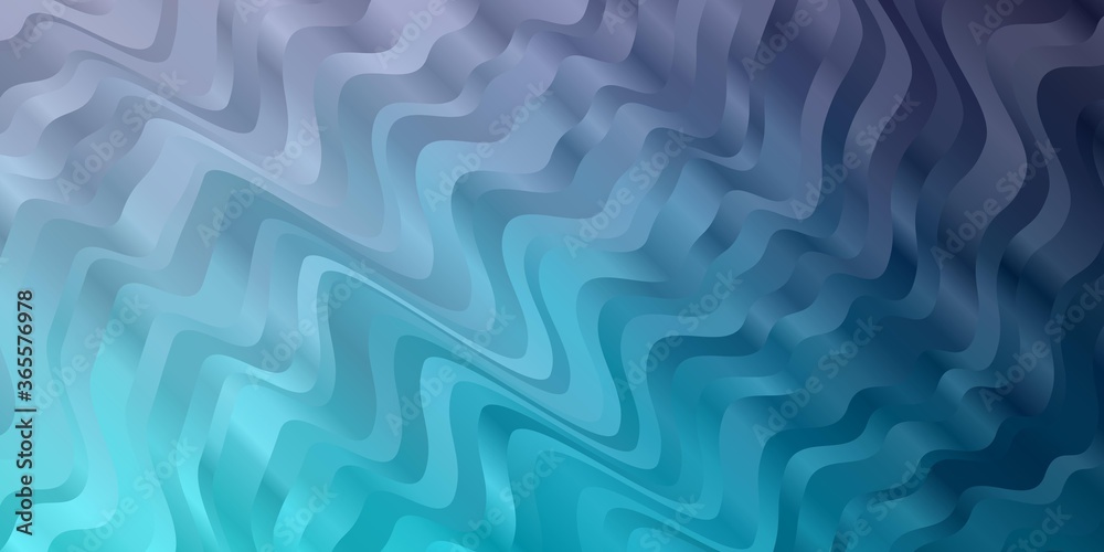 Fototapeta premium Light Pink, Blue vector layout with curves. Bright illustration with gradient circular arcs. Pattern for ads, commercials.