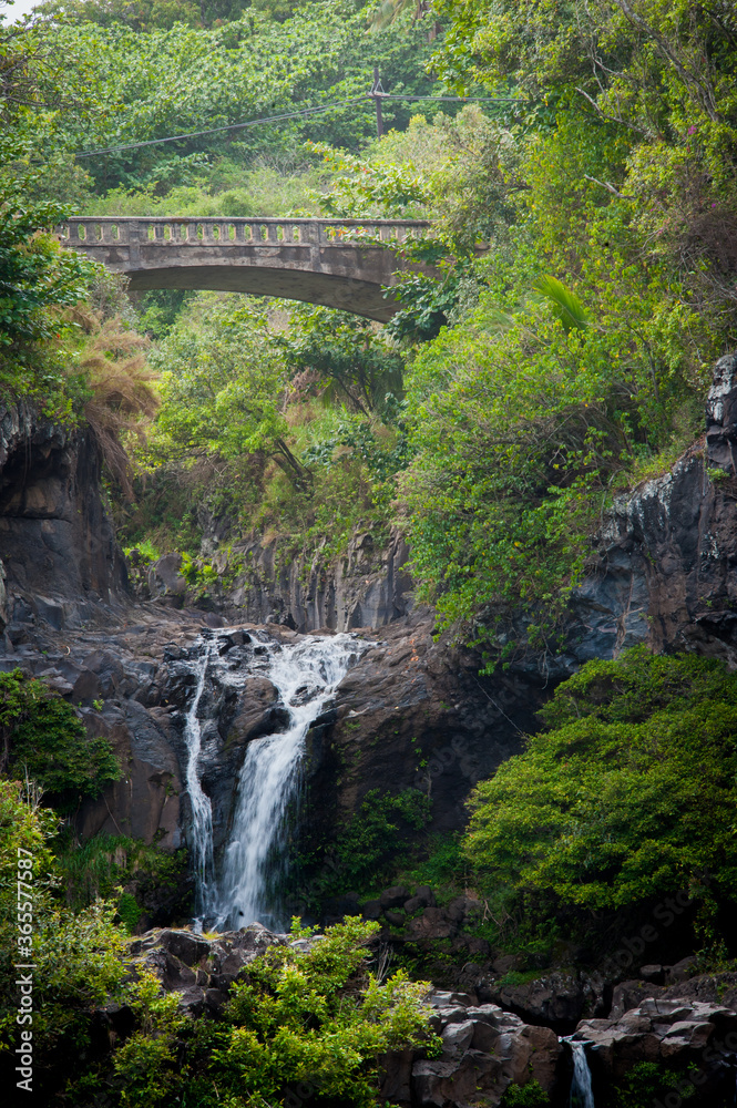 The Pools of Oheo, Hana, Kipahulu, Maui, Hawaii The Pools of Oheo, Hana, Kipahulu, Maui, Hawaii