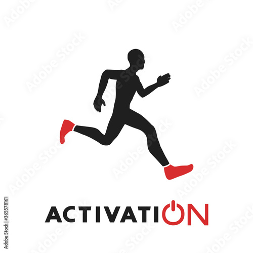 Design of runner and activation message