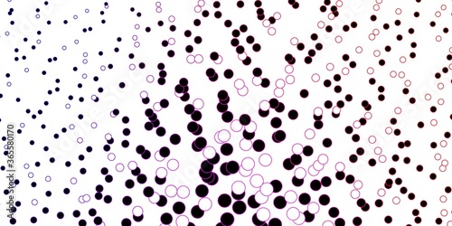 Dark Pink, Blue vector layout with circle shapes. Modern abstract illustration with colorful circle shapes. Design for your commercials.