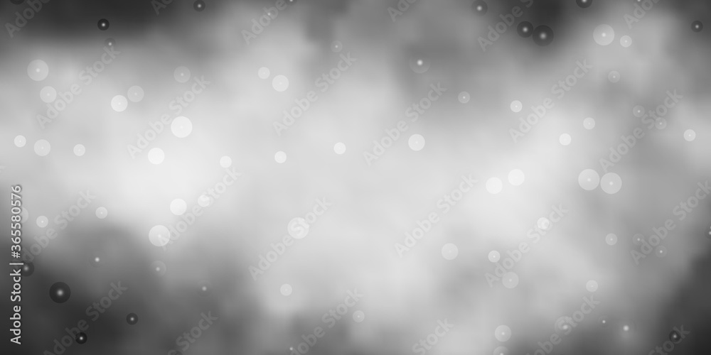 Light Gray vector layout with bright stars. Shining colorful illustration with small and big stars. Pattern for new year ad, booklets.