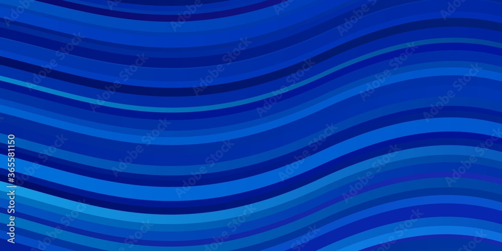 Light BLUE vector background with curves. Illustration in abstract style with gradient curved. Pattern for booklets, leaflets. Light BLUE vector background with curves. Illustration in abstract style with gradient curved. Pattern for booklets, leaflets.