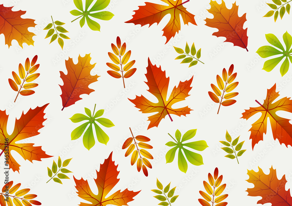 Autumn pattern for textile, print, surface, fabric design. Autumn pattern for textile, print, surface, fabric design.
