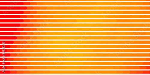 Light Orange vector pattern with lines. Colorful gradient illustration with abstract flat lines. Pattern for ads, commercials.