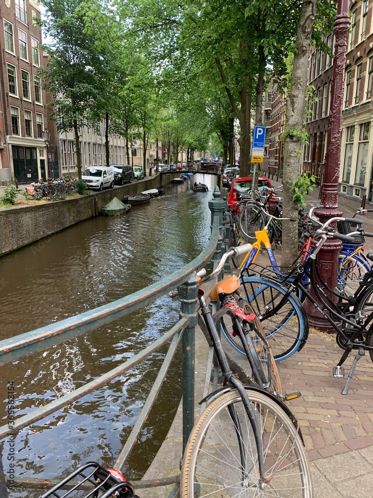 bikes in amsterdam