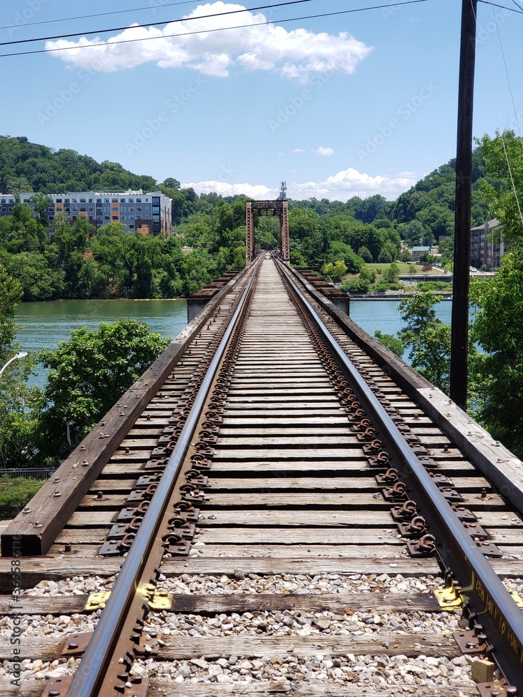 railway in the countryside