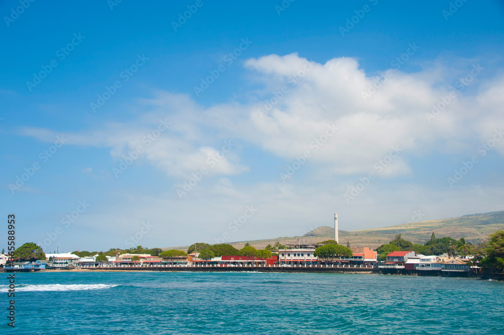Lahaina Town View from the sea