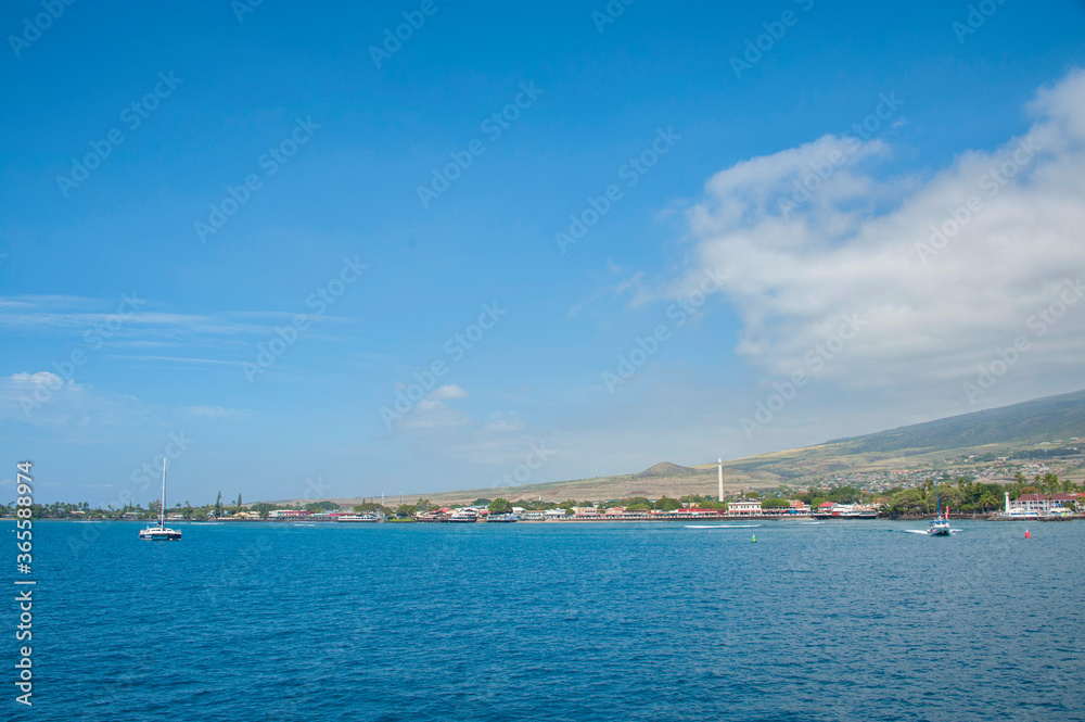 Lahaina Town View from the sea