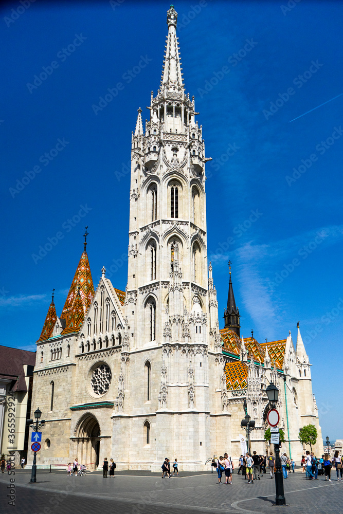 Matthias Church also called Church of Our Lady in Budapest Castle