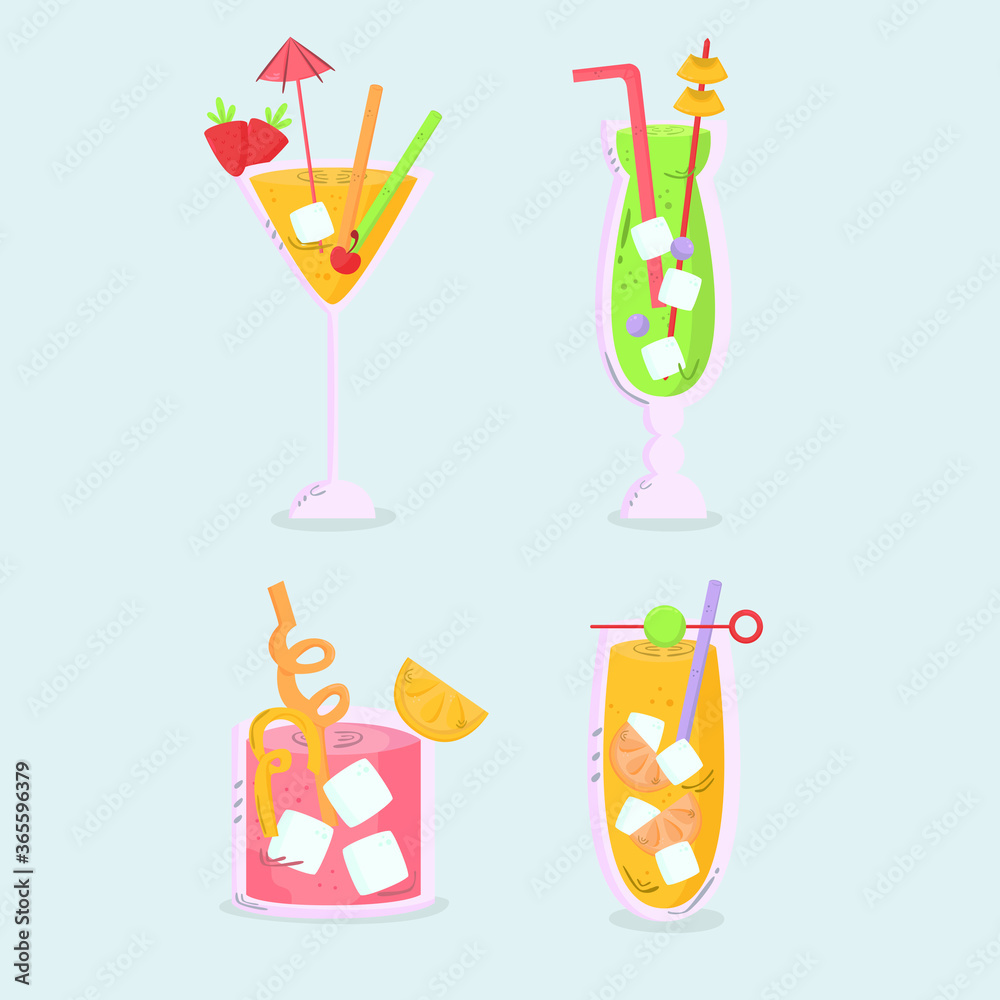 drinks hand drawn collection (5) drinks hand drawn collection (5)