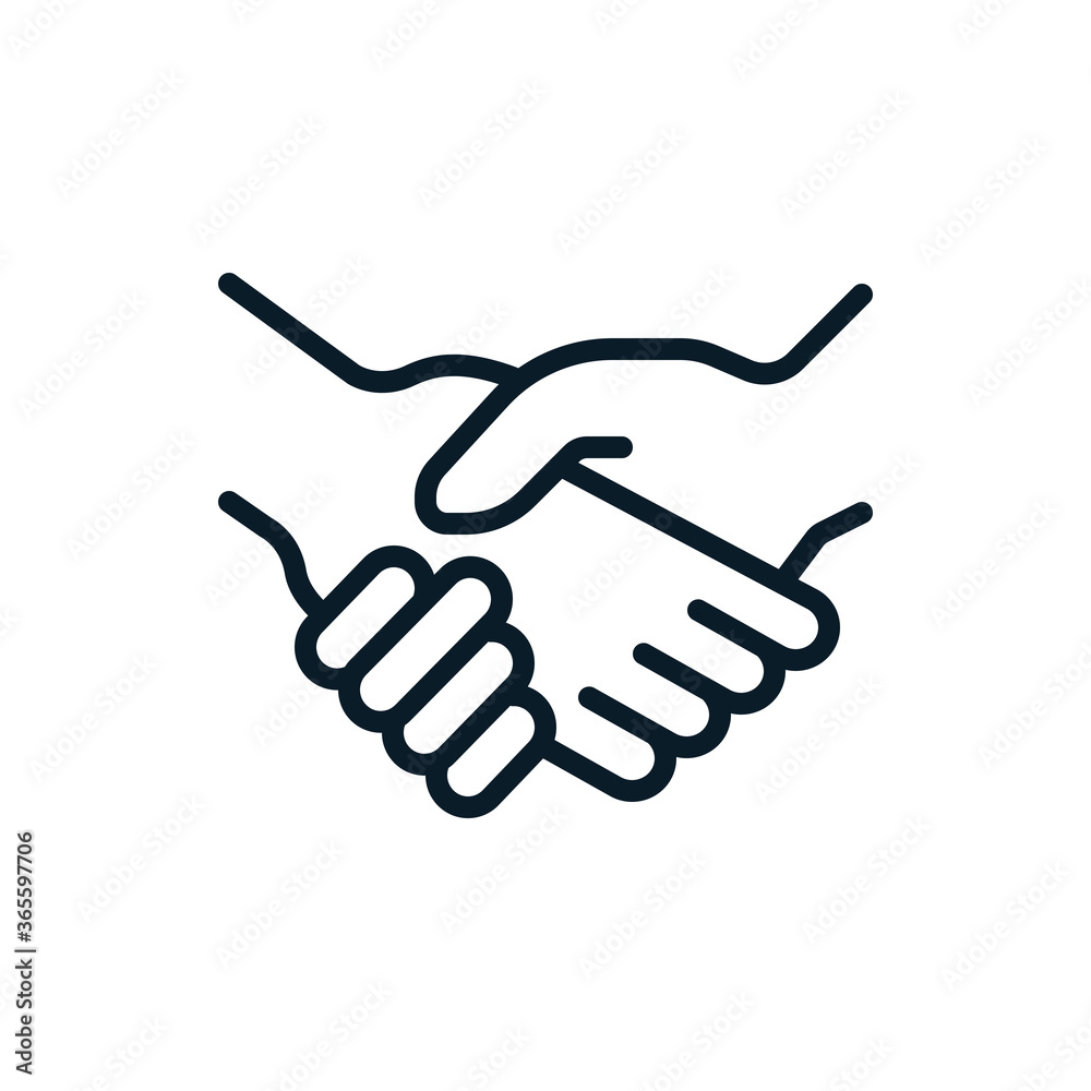 Handshake outline icons. Vector illustration. Editable stroke. Isolated icon suitable for web, infographics, interface and apps. Handshake outline icons. Vector illustration. Editable stroke. Isolated icon suitable for web, infographics, interface and apps.