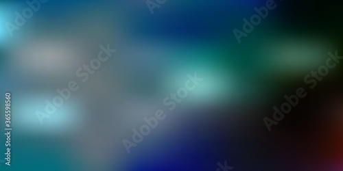 Light blue, green vector blur backdrop.