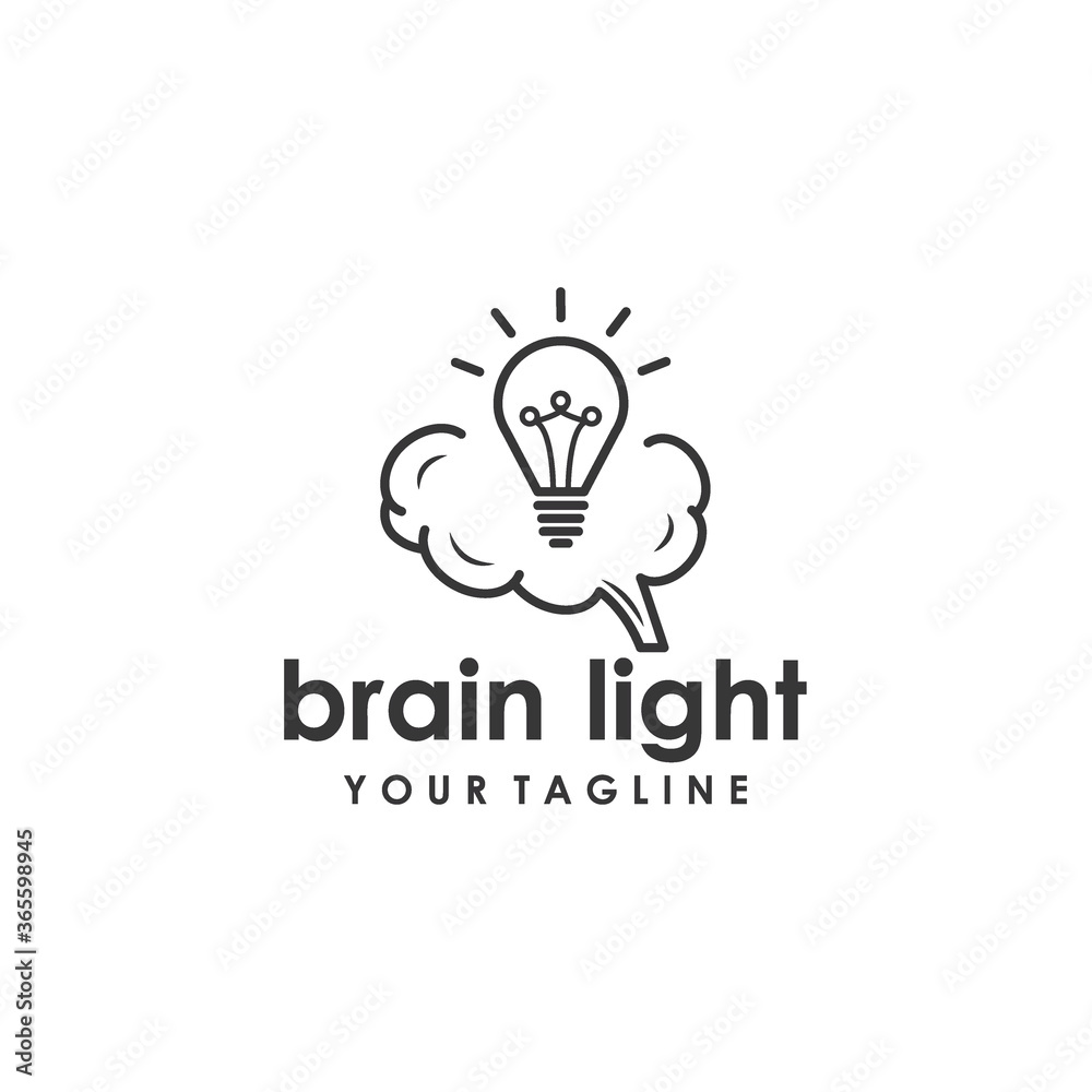 brain icon logo vector design illustration brain icon logo vector design illustration