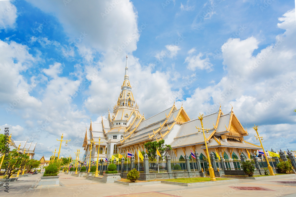 Wat Sothon in Chachoengsao, Thailand. Wat Sothon in Chachoengsao, Thailand.