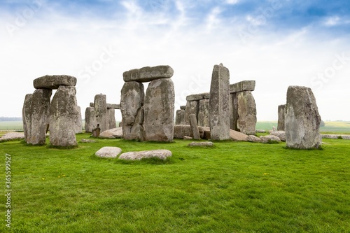 Stonehenge in Wiltshire, England.