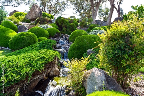 Japanese Gardens in Cowra , New South Wales, Australia.