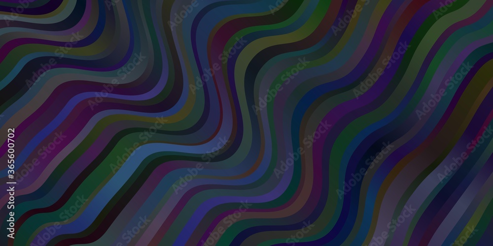 Dark Pink, Blue vector texture with curves. Dark Pink, Blue vector texture with curves.