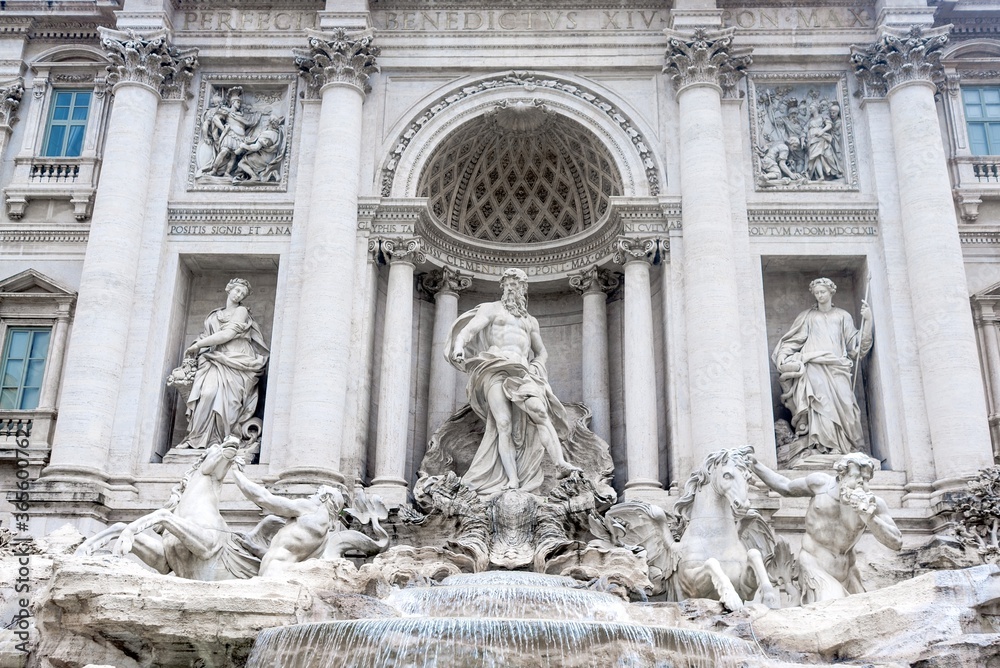 Fountain in Rome, Italy.