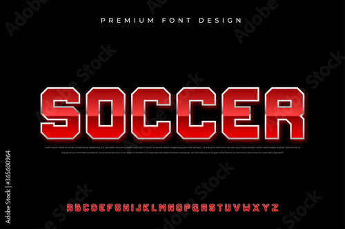 sporty bold alphabet font with modern and abstract style use for logo and brand
