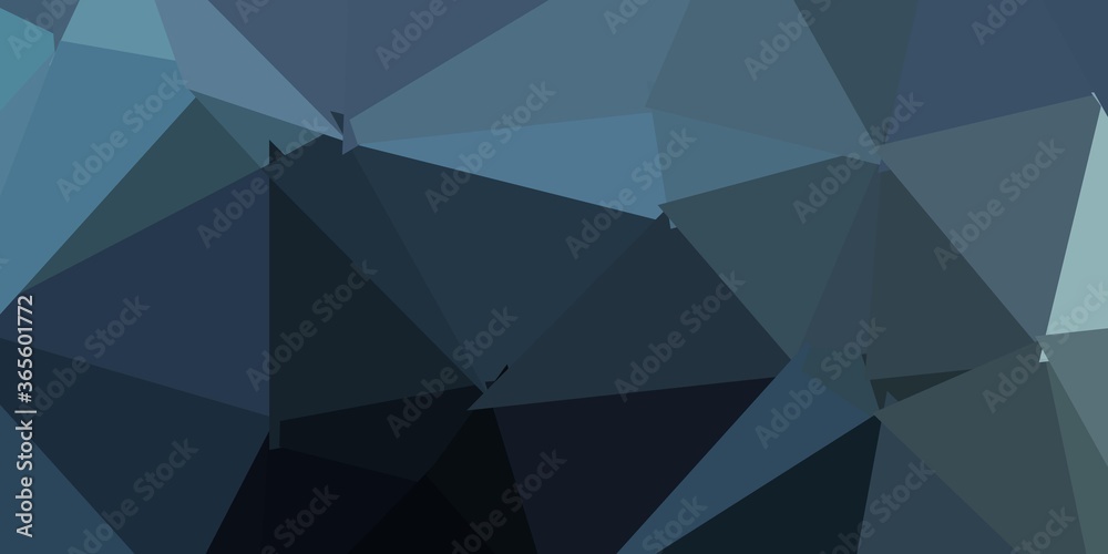 Fototapeta premium Light gray vector gradient polygon wallpaper.