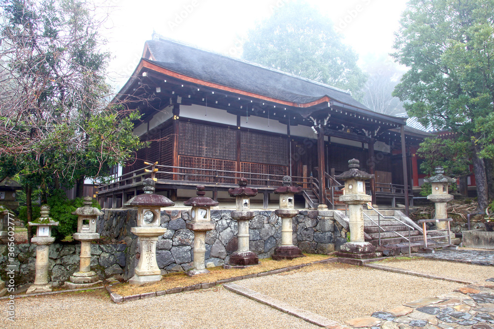 Obraz premium The Kasuga-Taisha Shrine or Kasuga Grand Shrine in Nara, Kansai, Japan.