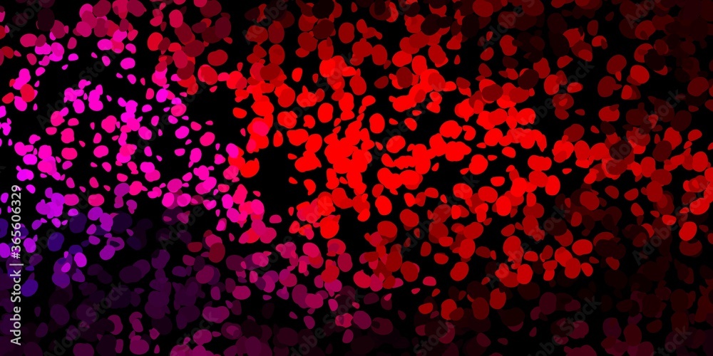 Dark pink, yellow vector template with abstract forms. Dark pink, yellow vector template with abstract forms.