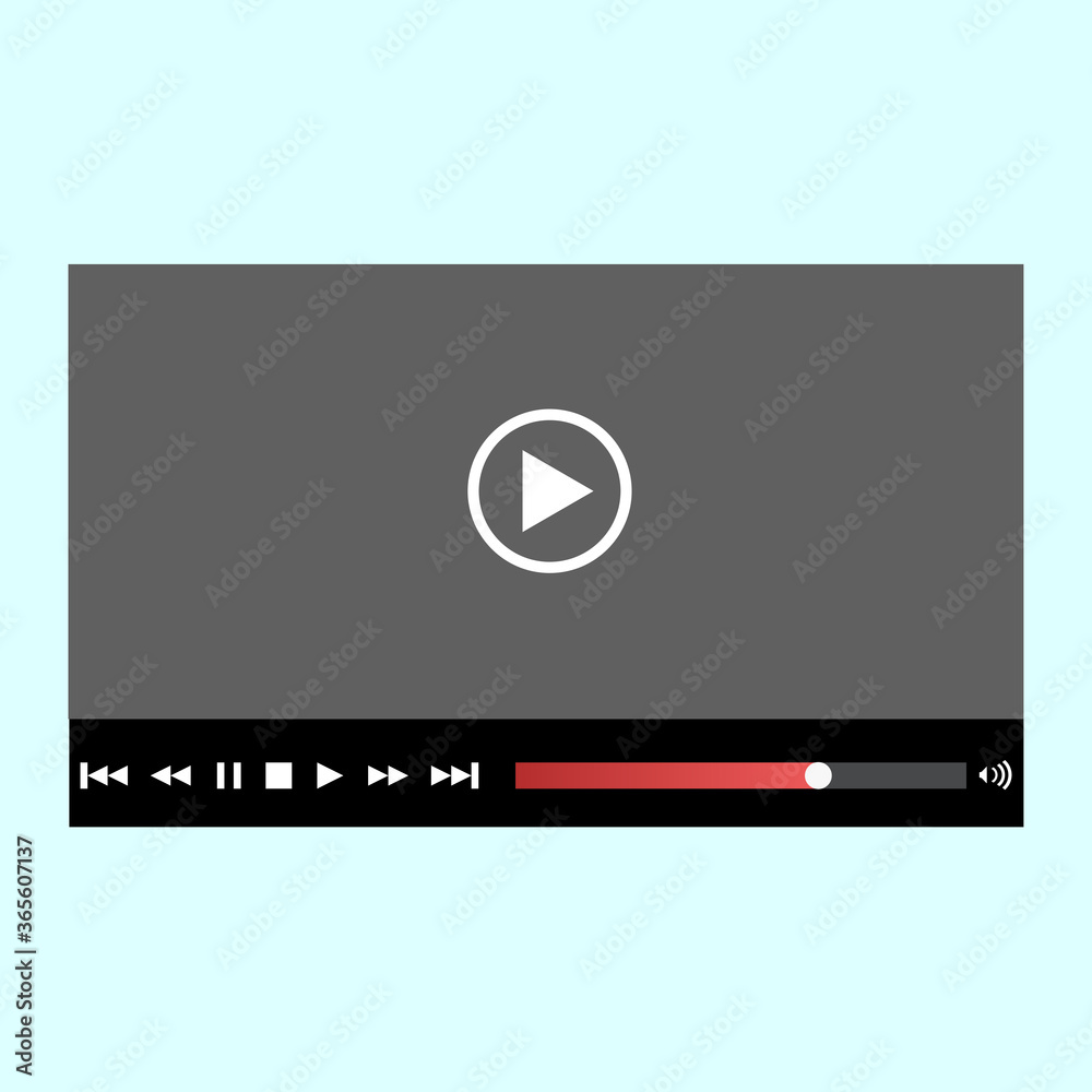 video player for web design video player for web design