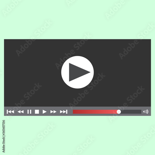video player for web design